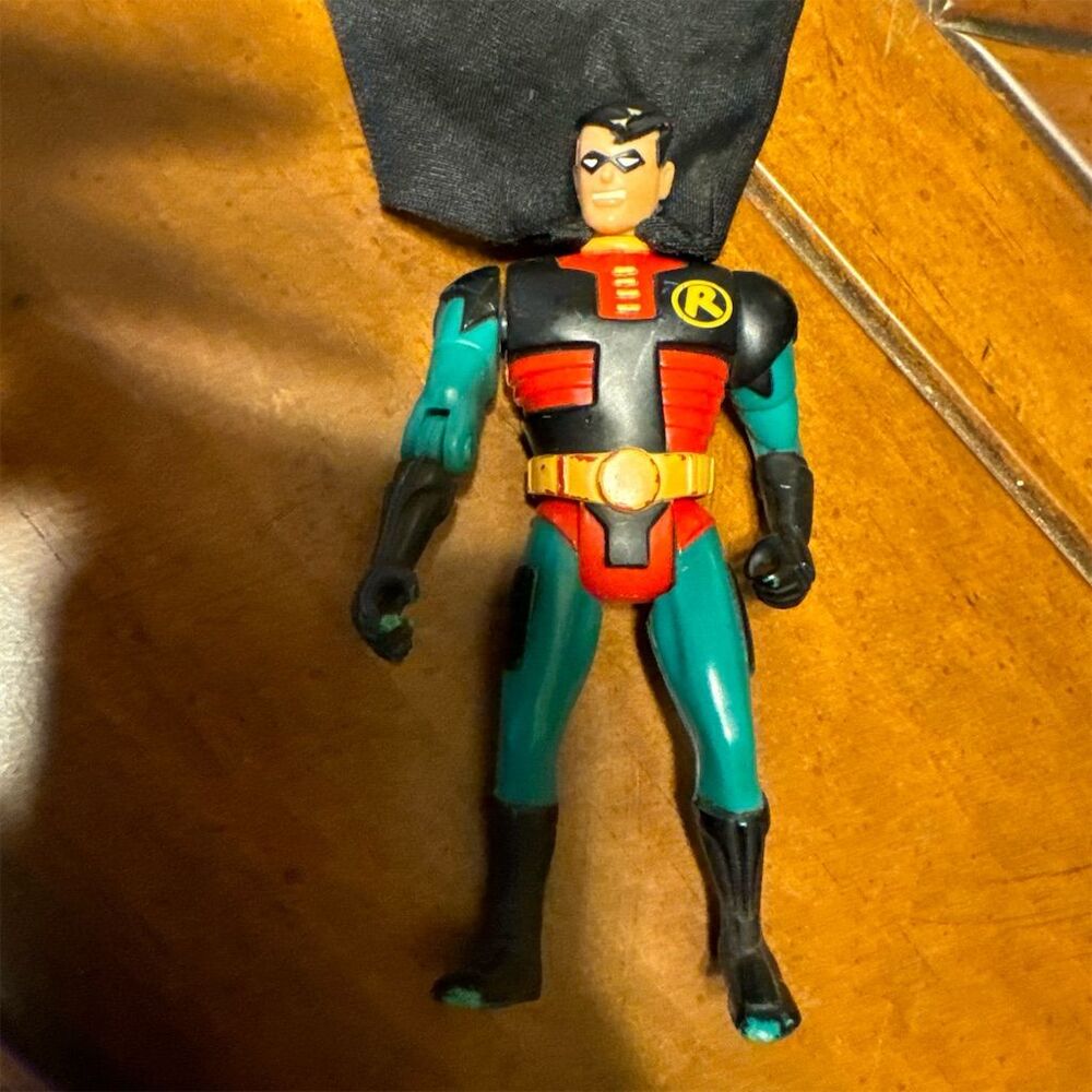 Vintage Robin Action Figure DC Comics Superhero Collectible by Kenner